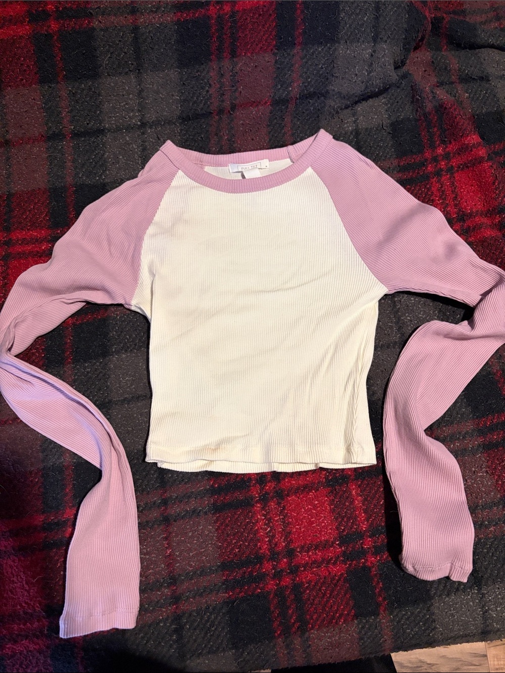 Full Tilt Long Sleeve Crop Top